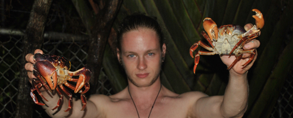 Crab hunting